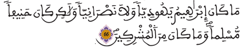 سورة آل عمران - الآية 66