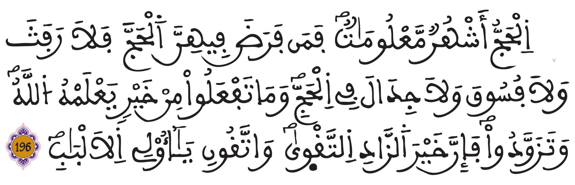 البقرة 196 