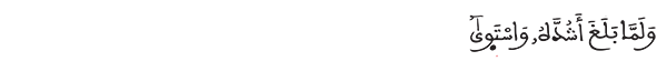 القصص الآية 13