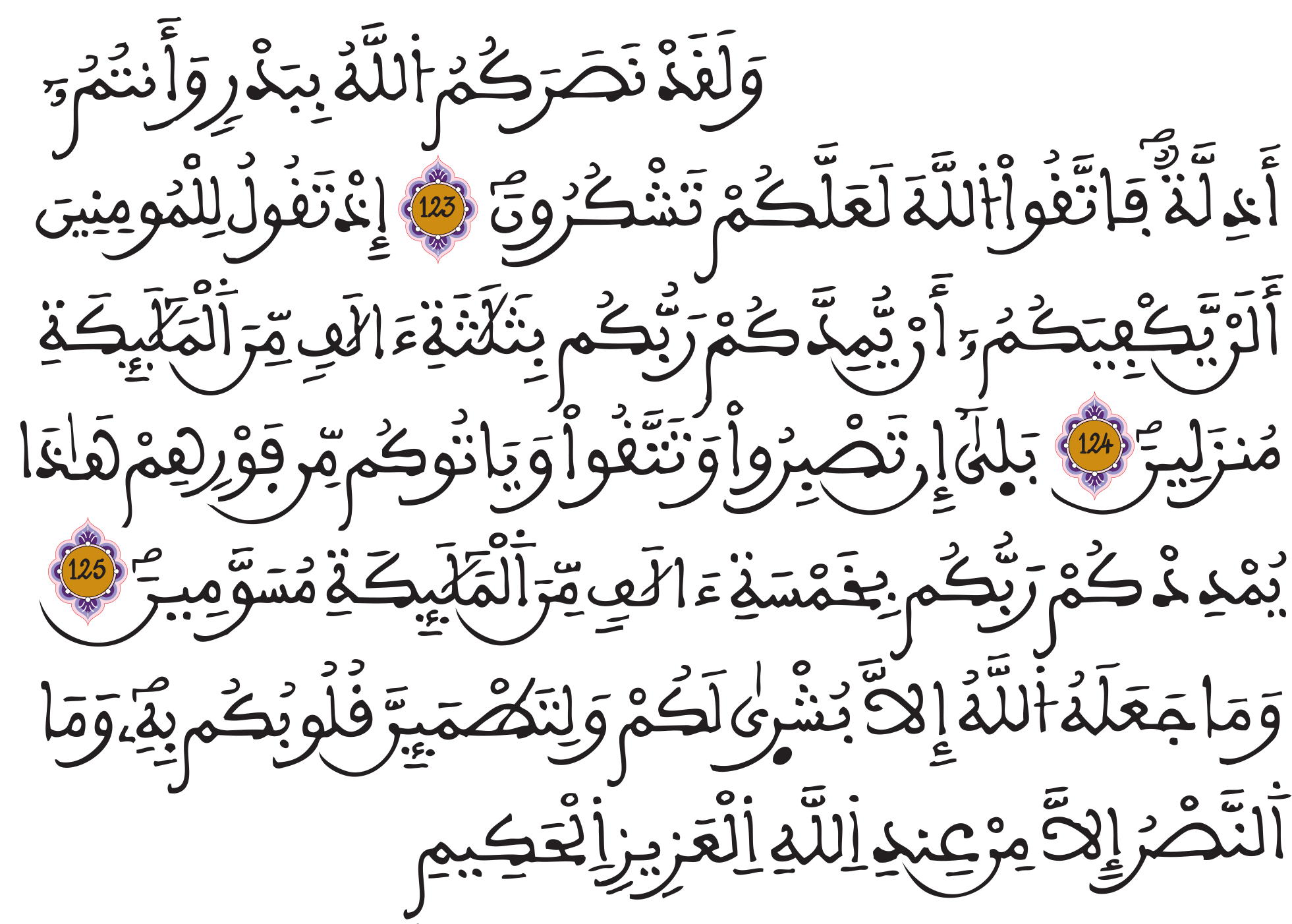 آية 1 الدرس 1