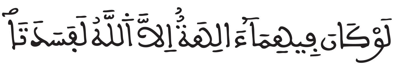 الأنبياء 22