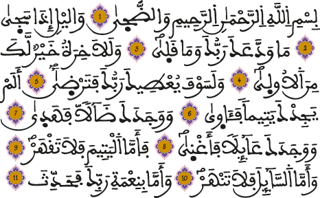 سورة الضحى