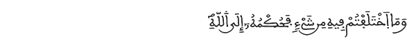 الشورى الآية 8