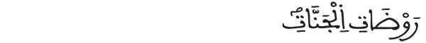 روضات الجنات 