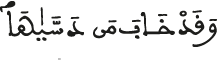 وقد خاب من دساها