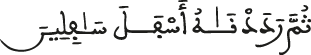التين الآية 5