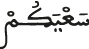 سعيكم