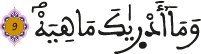القارعة الآية 9