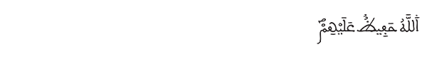 الله حفيظ عليهم