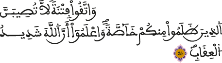 الأنفال 25