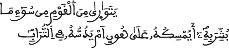 النحل 59