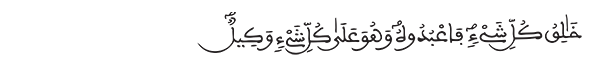 الأنعام الآية 103