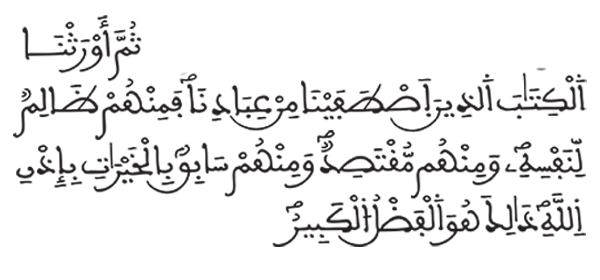 [فاطر:32]
