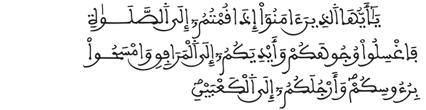 [سورة المائدة الآية: 7]
