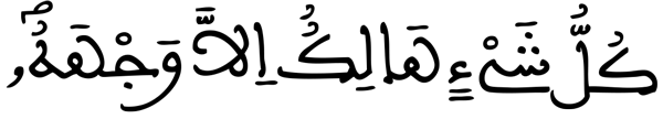  القصص: 88