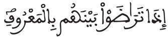  [الْبَقَرَةُ الآيَةُ 230]