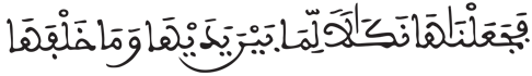 [الْبَقَرَةُ الآيَةُ 65]