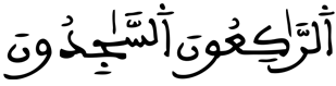 [التَّوْبَةُ الآيَةُ 113] 