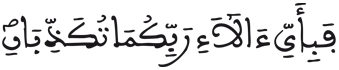 [الرَّحْمَنُ الآيَةُ 11]