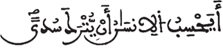 [الْقِيَامَةِ الآيَةُ 35]
