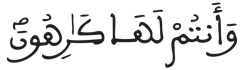 [هُودٌ الآيَةُ 28]