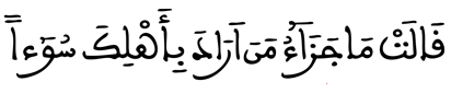 [يُوسُفُ الآيَةُ 25]