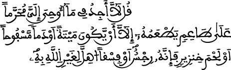 الأنعام 146
