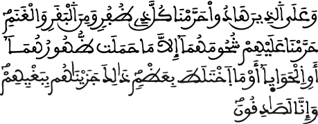 الأنعام 147