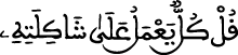 الإسراء 84
