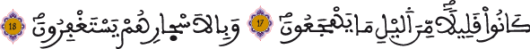 الذاريات 17 18
