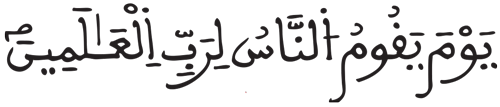المطففين 6
