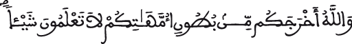النحل 78 3