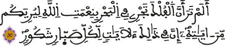 لقمان 30