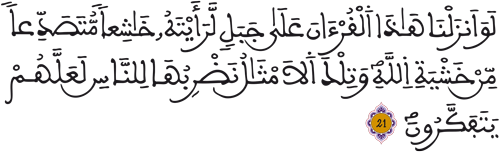 الحشر 21