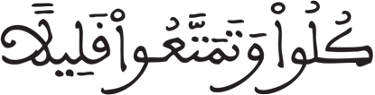 المرسلات 46