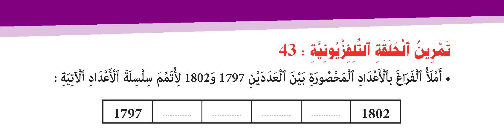 الآلاف من 1000 إلى 9999